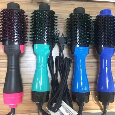 Most popular 2019 hair dryer one step hair dryer hot air brush Straightener Dryer Volumizer for USA